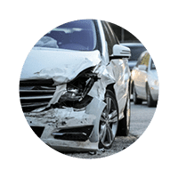 car accident circle image