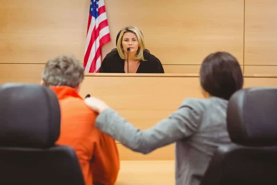 Judge overlooking probation hearing