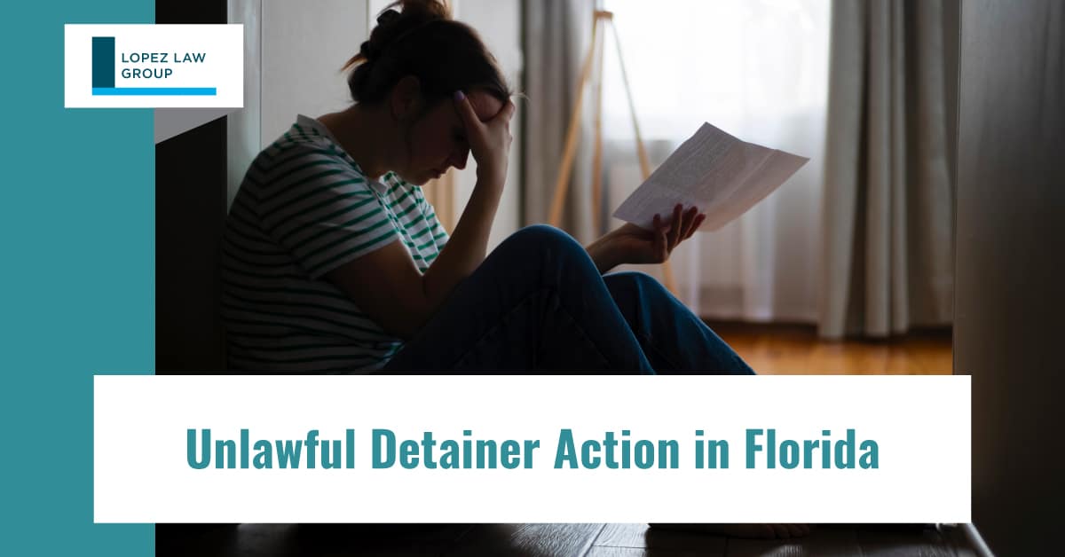 Unlawful Detainer Action in Florida